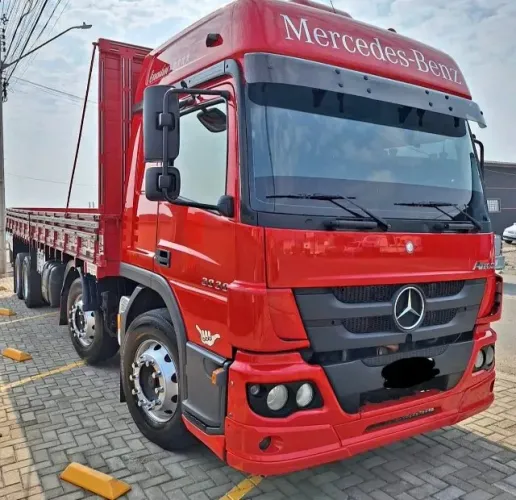 mb atego 3030 8x2 2017 carroceria