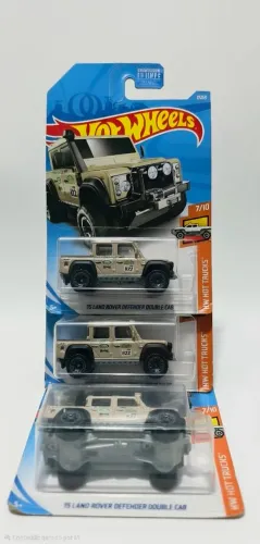 Hot Wheels '15 Land Rover Defender Double Cab - HW Hot Trucks