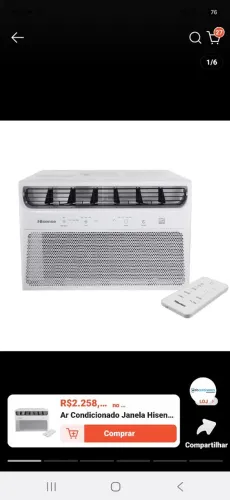 AR CONDICIONADO 12000 BTUS