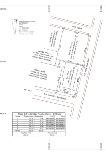 Lote/Terreno para venda com 1431 metros quadrados em Messejana - Fortaleza - Ceará
