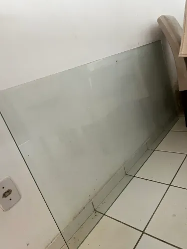 Vidro de mesa 1,60 x 72