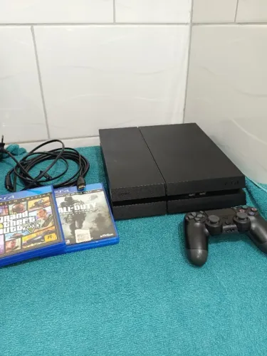 PLAYSTATION 4 FAT 500GB COMPLETO