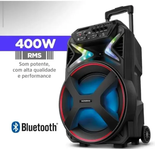 Caixa de som muldial 400w