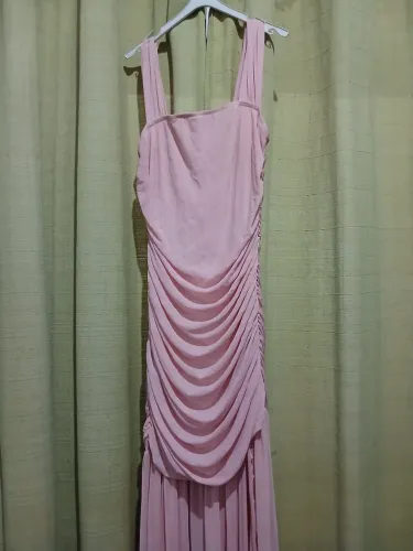 Vestido rosa de festa usado apenas uma vez 