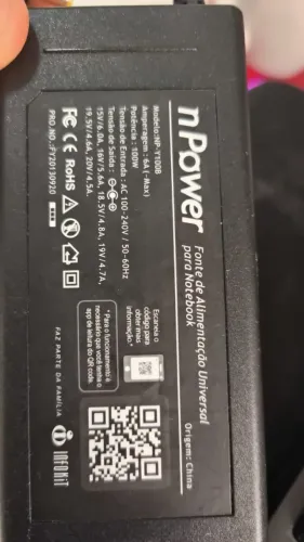Fonte Universal Para Notebook 100w Npower