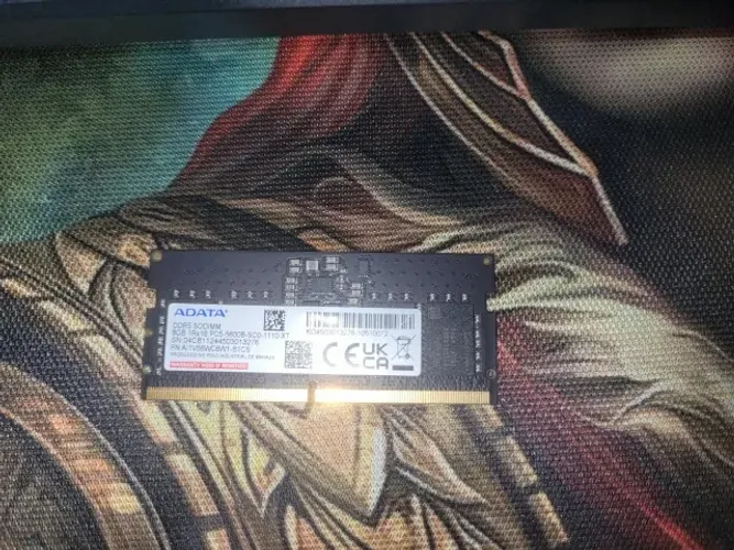 Memória RAM Adata SODIMM DDR5 8GB 5600MHz para Notebook