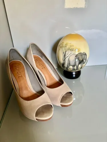 scarpin nude/ beige Schultz