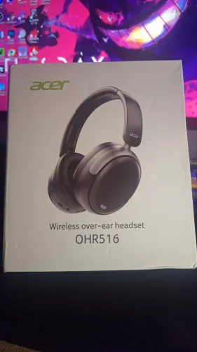 Headset Acer Bluetooth 5.4 ANC Cancelamento de Ruído