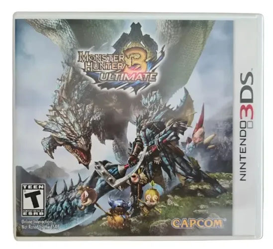 Jogo Monster Hunter 3 Ultimate Nintendo 3ds Midia Fisica (Usado)