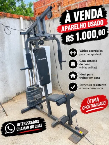Aparelho de musculação