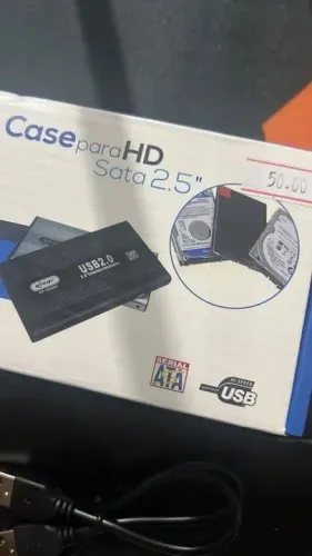 Case para Hd 2.5 Sata - Case Externo