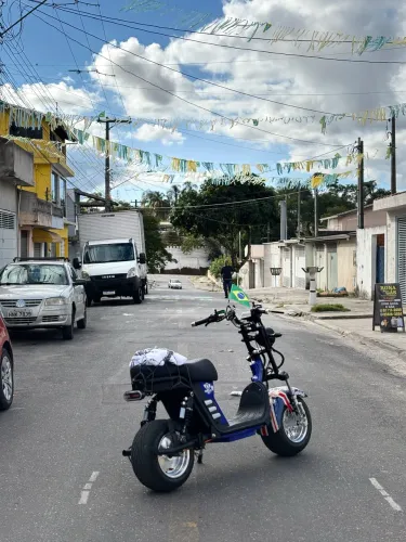 vendo scooter elétrica 1000w com 2mil km rodado