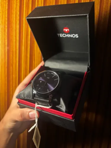 Relógio Technos Masculino Steel Preto - 2115TXG/0A 2115TXG/0A