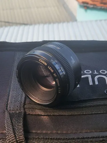 Lente canon 50mm 1.4 EF