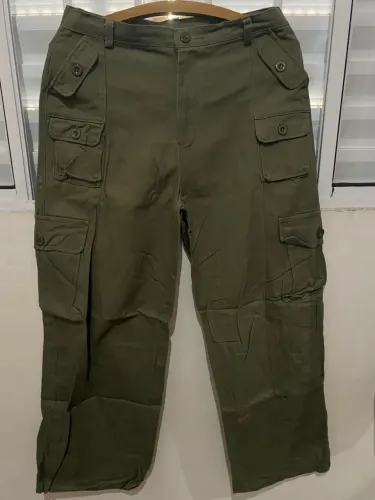 Calça cargo verde militar