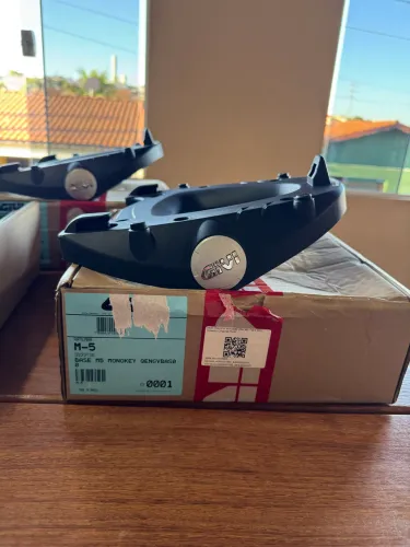Suporte givi medalhão m5 monokey - novo