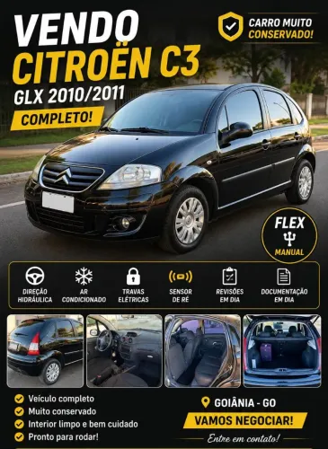 Citroen C3 GLX 1.4/ GLX Sonora 1.4 Flex 8V 5P 2011
