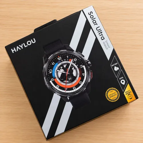 Smartwatch Haylou Solar Ultra GPS Integrado e Tela Amoled Lacrado Original
