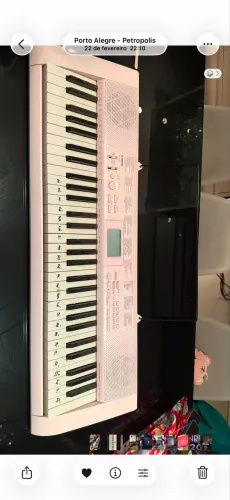 Teclado Casio LK-127 Rosa Teclas Iluminadas | Ideal para Iniciantes