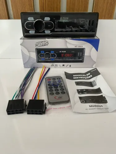 Rádio automotivo Bluetooth 2 USB