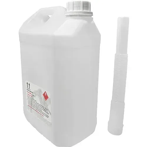 Galão Bombona para Combustível, 5L, com Funil de Emergência, Certificado INMETRO - Entrega