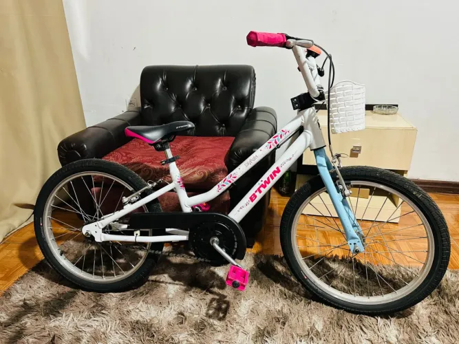Bicicleta aro 20 infantil btwin estado de zero
