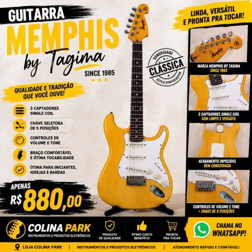 Guitarra Memphis by Tagima Since 1985