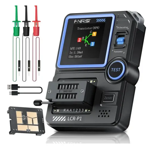 Testador De Transistores Fnirsi Lcr-p1