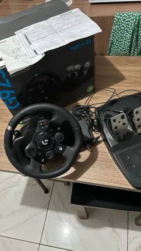 Logitech G923 Com Garantia | Caixa | NF | Estado de Novo