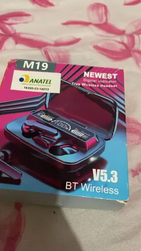 Fone de ouvido bluetooth