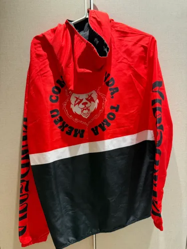 Corta-Vento Vermelho Tam. G