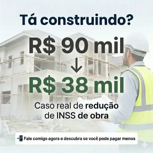 Tá construindo? Veja se você está pagando INSS a mais na sua obra