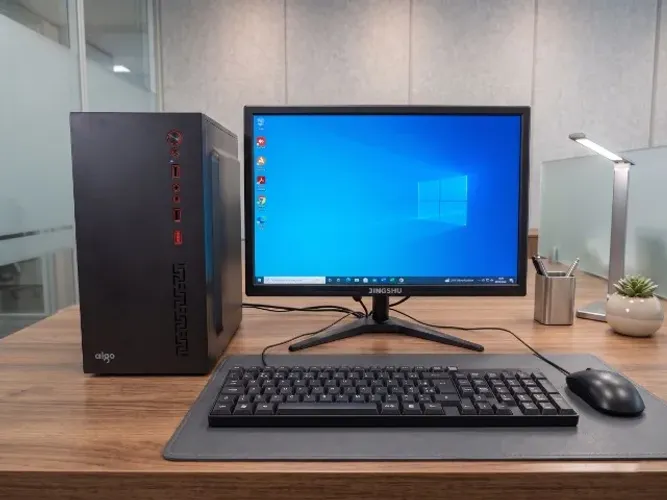 Promoção PC COMPLETO! Core i5 - 8gb - Ssd 120gb + Monitor 19 + teclado e mouse
