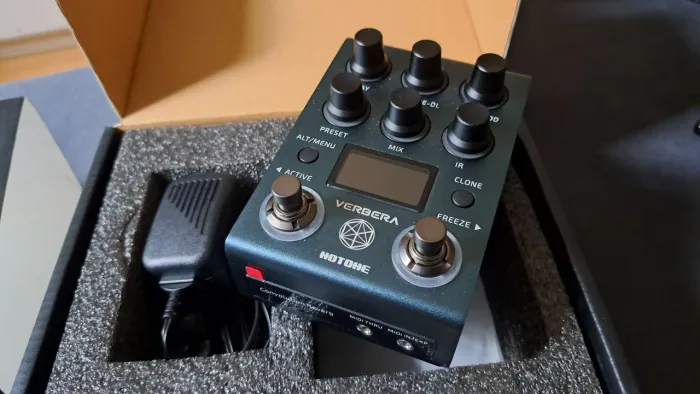 Pedal Hotone Verbera Dual Reverb Convolution Impulse Response IR