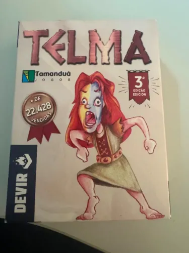 Telma - Jogo de Cartas + Sleeves Personalizados - Estado de Novo