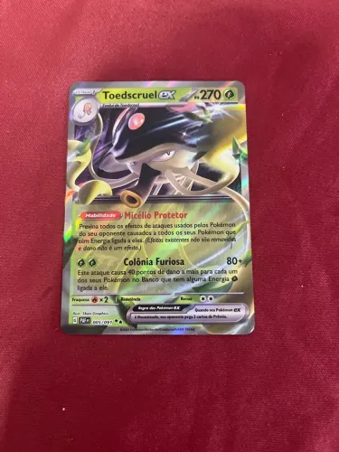 Carta Pokémon Toadscruel EX