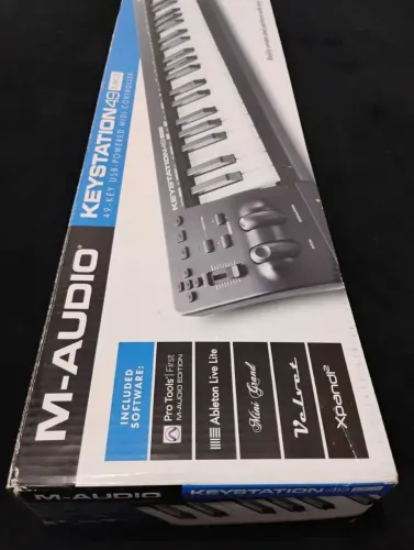 Teclado controlador M-Audio Keystation 49 MK3 NA CAIXA SEMI NOVO