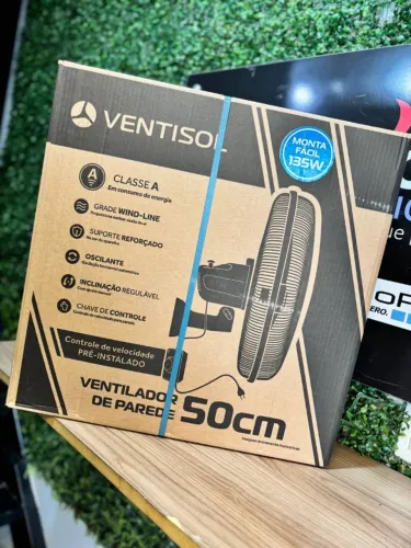 Ventilador de Parede 50CM - VENTISOL - PRODUTO NOVO COM GARANTIA
