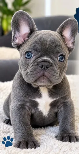 Filhote de Bulldog Francês Blue exótico