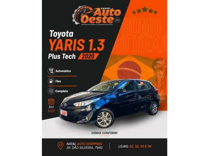 Toyota Yaris XL Plus Tech 1.3 Flex 16V Aut. 2020