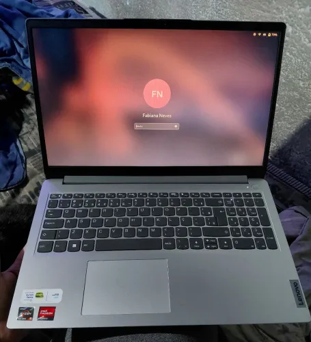 Notebook Lenovo IdeaPad 1 Ryzen 5 | 8GB RAM | SSD 512GB | Linux | 15,6"