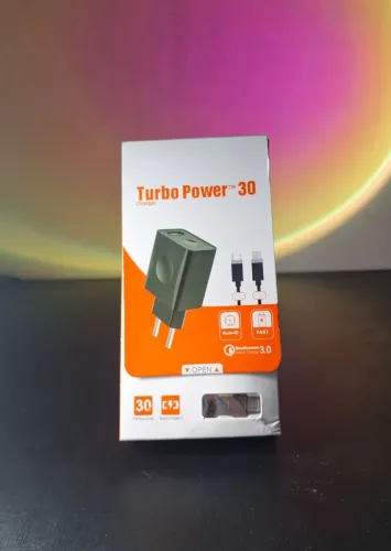 Carregador turbo Power 30w novo lacrado 