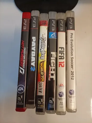 Lote 6 jogos vídeo game Playstation play ps3
