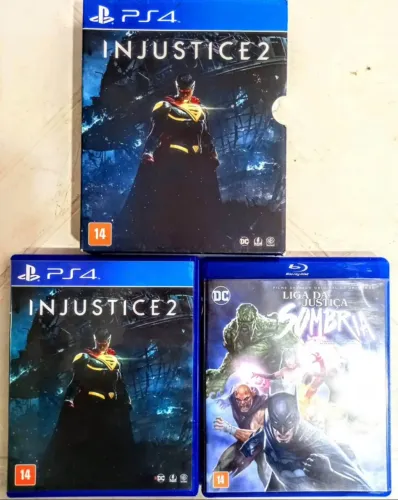 Jogo De Videogame Injustice 2 + Filme, Para Sony Playstation 4 (PS4), Original