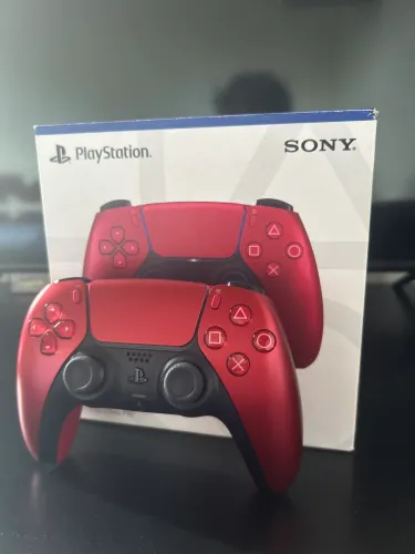Controle Dualsense para Ps5 Vermelho Vulcânico (semi novo)