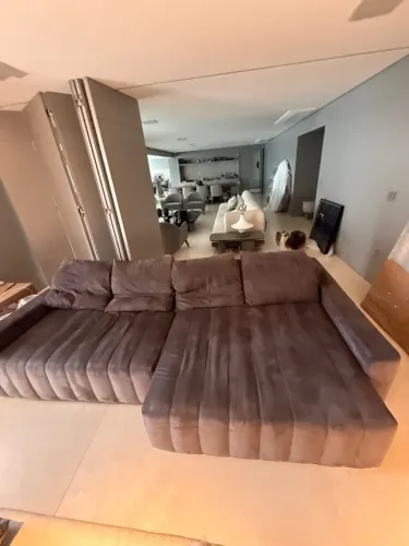 Sofa Retratil cinza