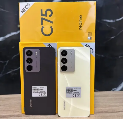 REALME C75 8/256GB NFC, S/FONTE (LACRADO) - OPORTUNIDADE!!