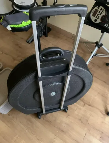 Semi case Para Pratos 22 Solid Sound Com Rodinhas