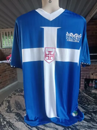 Camisa Vasco Pênalty Cavalera Templária 2012 azul