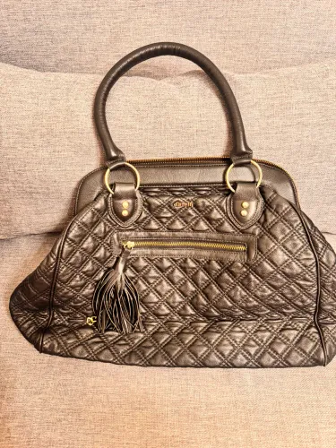 Bolsa Datelli em couro 